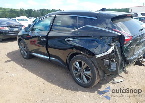 2020 Nissan Murano Platinum Fwd from USA, damaged, VIN 5N1AZ2DJ2LN121673
